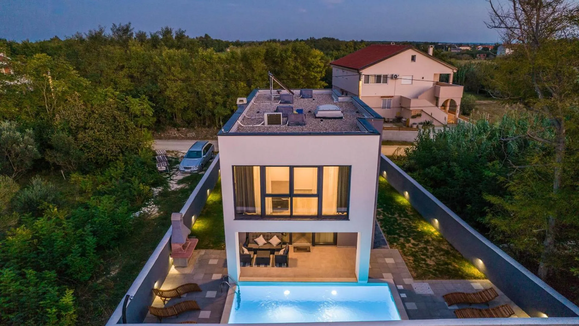 Villa Valy With Heated Pool Privlaka  Croatia